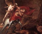 皮埃尔 保罗 皮热 : The Education of Achilles by Chiron